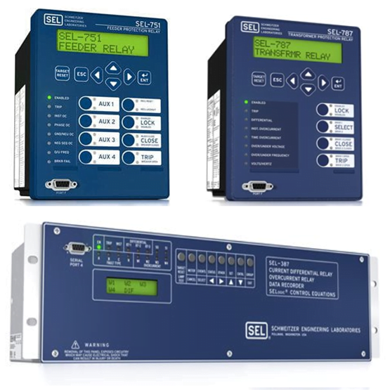Relés de Proteção (IED's) SEL Schweitzer: Fundamentos, Parametrização e Testes (Prático) / CH 10 Horas